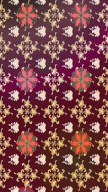 Küçük renkli çiçekler. Motley illüstrasyonu. Küçük çiçekte güzel bir desen. Moda baskıları için zarif bir şablon. Robot resim. Çiçekli bahar çiçekleri.