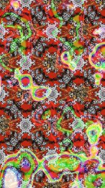 Of doodle elements. Hand drawn Raster illustration. Sketch flower pattern can be used for wallpaper, website background, wrapping paper, invitation, flyer, banner or website.