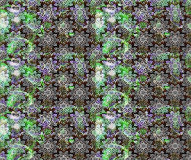 Raster illüstrasyonu. Çiçek desenli eskiz, darbeler, sıçramalar, yaz çiçekleri. Gri renkli çiçekler.