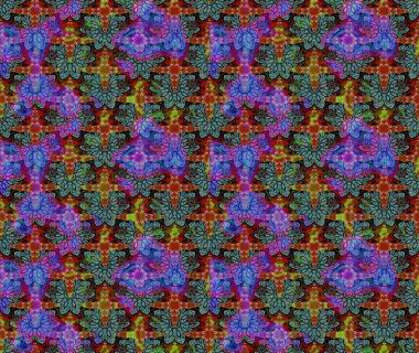 Organik elementler. Botanik çizim kalıbı. Suluboya etkisi. Raster deseni.