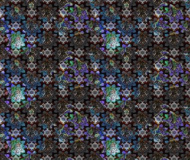 Çiçek deseni. Flower eskiz arka planı. Raster illüstrasyonu. Şatafatlı bahar bahçesi dokusu.