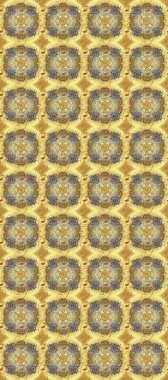 Klasik oryantal desen, bej, nötr ve sarı renklerin üstündedir. Geleneksel raster ve altın desen. Damask pürüzsüz süsü.