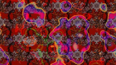 Şekil verilmiş çiçeklerle eskiz deseni. Süslü zentangle çizim dokusu, soyut çiçeklerle süslenmiş. Çiçek deseni duvar kağıdı, şablon dolguları ve web sayfası arkaplanı için kullanılabilir.