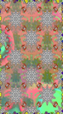 Kartlar, davetiyeler, tarih kartları ve daha fazlası için kullanılabilir. Büyük bir çiçek boyası seti. Tatlı suluboya desenli dikişsiz çiçek deseni.