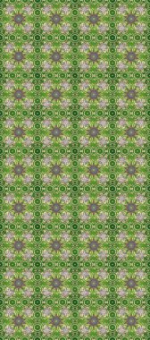 Geleneksel oryantasyon süsü. Klasik klasik klasik arka plan. Kusursuz klasik bej, yeşil ve altın desenli..