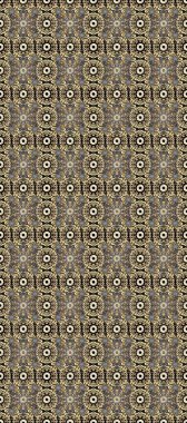 Çiçek süsü kumaş deseni, cam, çiçek desenli metal kahverengi, bej ve gri renklerde altın elementler. Klasik raster altın pürüzsüz desen.