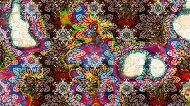 Beautiful watercolor Bouquet of summer flowers sketch pattern. Nice fabric pattern.