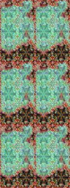 Şekil verilmiş çiçeklerle eskiz deseni. Süslü zentangle çizim dokusu, soyut çiçeklerle süslenmiş. Çiçek deseni duvar kağıdı, şablon dolguları ve web sayfası arkaplanı için kullanılabilir.