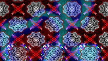 Çiçek arkaplanlı soyut zarafet eskiz deseni. Raster Güzel kumaş deseni.