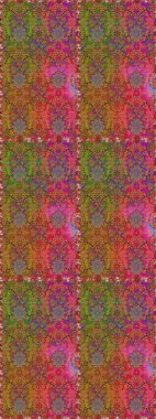 Raster illüstrasyonu. Moda baskısı. Eski model. Çiçeğin suluboya çizimlerinin mükemmel deseni. Dekorasyon ve tasarım için güzel bir desen. Suluboya kusursuz desen.