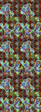 Düz Çiçek Elementleri Tasarımı. Şirin çiçek elementleri. Renkli Bahar Teması eskiz kalıbı. Raster illüstrasyonu. Çizim deseni Modaya uygun kumaş deseni.