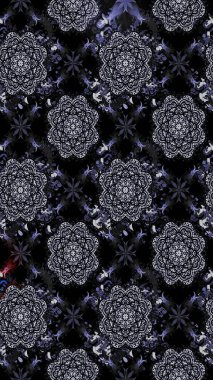 Düz Çiçek Elementleri Tasarımı. Renkli Bahar Teması eskiz kalıbı. Güzel çiçek deseni. Siyah renkte çiçekler.