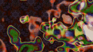 Küçük bir çiçekte eskiz deseni. Hoş bir çiçek geçmişi var. Raster illüstrasyonu. Güzel kumaş deseni.