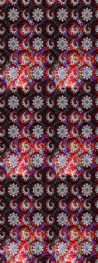 Zarif, parlak ve eskiz siyah ve kırmızı çiçek desenli. Sabıka fotoğraflarında, bebek kıyafetlerinde, duvar kâğıtlarında, paket kutularında falan kullanılabilir. Raster..