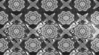 Nazik, sevimli çiçek arkaplanı. Beyaz ve gri renkli çiçekler. Raster çiçek desenli ve çiçekli..