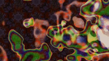 Küçük bir çiçekte eskiz deseni. Hoş bir çiçek geçmişi var. Raster illüstrasyonu. Güzel kumaş deseni.