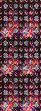 Zarif, parlak ve eskiz siyah ve kırmızı çiçek desenli. Sabıka fotoğraflarında, bebek kıyafetlerinde, duvar kâğıtlarında, paket kutularında falan kullanılabilir. Raster..