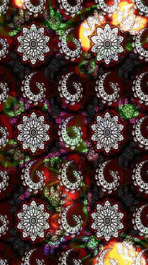 Çiçek kompozisyonu, el boyası, hassas şablon. Üst manzara, yumuşak stil. Sevgililer günü ve tebrik kartı konsepti için şık bir davetiye. Siyah ve kahverengi renkte manzaralı çiçek deseni.