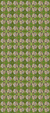 Raster Golden Mehndi kusursuz desen. Yeşil, kahverengi ve gri renkte desen. Kına dövmeli süs çiçekleri, altın çıkartmalar, mehndi ve yoga tasarımı, kartlar ve parmak izleri..