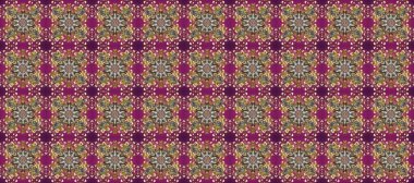 Lüks, kraliyet ve Viktorya dönemi konsepti. Mor, kahverengi ve bej üzerine altın rengi klasik barok çiçeksiz desenler. Mor, kahverengi ve bej renklerde altın element. Süslü raster dekorasyonu.