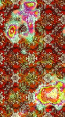 Güzel kumaş deseni. Çiçek arkaplan. Çizim raster deseni.