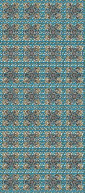 Oriental raster klasik mavi, gri, kahverengi ve altın desenli. Kusursuz soyut bir arkaplan. Raster illüstrasyonu.