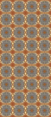 Kusursuz kıvırcık saçlar. Raster altın desen. Doğulu stil, altın elementlerle bej, kahverengi ve gri renklerde altın desenli arabesk yapar..