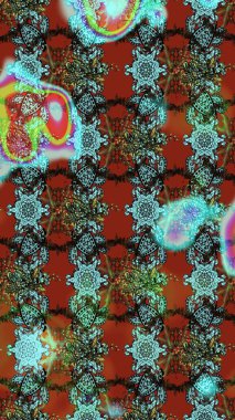 Taslak süsleme izi. Etnik Mandala havlusu. Sınır Kızılderili çiçekli paisley patten. Tebrik kartı geçmişi, boyama kitabı, arkaplan ve tekstil için kullanılabilir. Raster Henna tarzı.