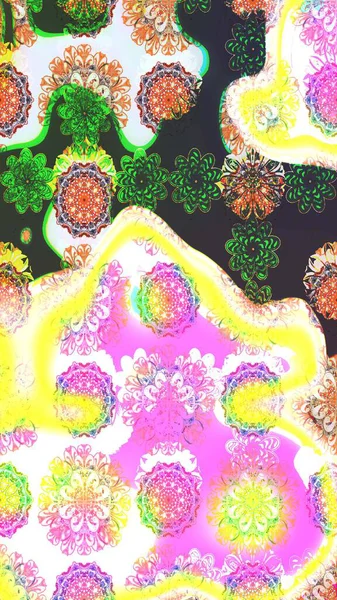 Şirin çiçekli, desenli, nötr ve pembe renklerde renkli çizimler. Tekstil için suluboya eskiz deseni. El çizimi çiçek çizimi deseni (fayans)).