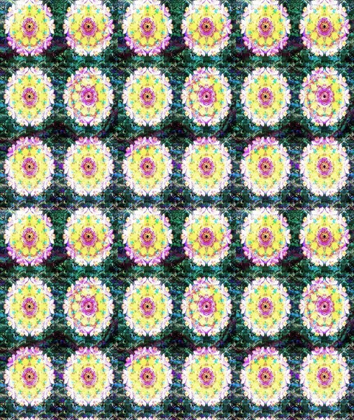 Yazdır. Güzel eskiz şekli. Düz Çiçek Elementleri Tasarımı. Raster çiçekli arka plan. Güzel kumaş deseni. Renkli Yaz Teması çizim şablonu.