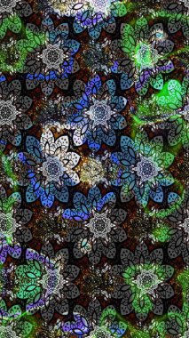 Çiçek grisi ve siyah eskiz deseni. Klasik taslak çizimi. Raster çiçek izi..