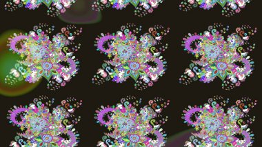 Raster kına dövme tarzı. Hint çiçek desenli madalyon desen. Etnik Mandala süsleme. Tekstil, tebrik kartı, boyama kitabı, telefon durumda yazdırma için kullanılabilir.