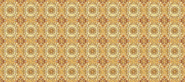 El yapımı dekoratif çerçeve, albüm kapağı, tebrik kartı, klasik Art deco tarzı. Altın karalama fantezi yapraklarından Raster soyut çiçek çelengi ve bej, kahverengi ve sarı renkte çiçek.