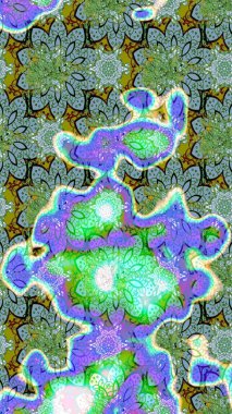 Düz Çiçek Elementleri Tasarımı. Renkli Bahar Teması eskiz kalıbı. Şirin çiçek elementleri. Taslak desenli, modaya uygun kumaş deseni. Raster illüstrasyonu.