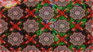 Kahverengi ve gri renkli çiçekler. Küçük çiçekte sevimli çiçek deseni var..