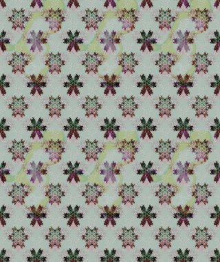 Klasik çiçekler. Yaz çiçekleri teması. El çizimi, soyut ve süslü elementler. Gri renkler. Suluboya resim taklit Raster illüstrasyonu.