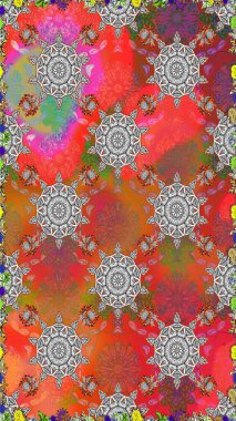 Çiçeğin suluboya çizimlerinin mükemmel deseni. Dekorasyon ve tasarım için güzel bir desen. Suluboya kusursuz desen. Eski model. Moda yazdırma.