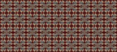 Kahverengi, gri ve bej renklerde altın element. Süslü raster dekorasyonu. Lüks, kraliyet ve Viktorya dönemi konsepti. Kahverengi, gri ve bej üzerine altın rengi, klasik barok çiçeksiz desenler..