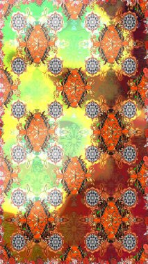 Moda baskısı. Eski model. Suluboya kusursuz desen. Çiçeğin suluboya çizimlerinin mükemmel deseni. Dekorasyon ve tasarım için güzel desen.