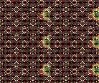 Renkli Bahar Teması eskiz kalıbı. Siyah ve kahverengi renkte çiçekler. Düz Çiçek Elementleri Tasarımı. Raster illüstrasyonunda çiçek deseni çizimi.