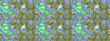 Halk tarzı. Parlak renkli çiçekleri ve yeşil ve mavi renkli yaprakları olan harika bir çiçek deseni. Modern çiçek arkaplanı. Moda baskıları için zarif bir şablon.