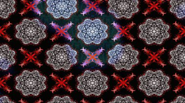 Renkli Bahar Teması eskiz kalıbı. Düz Çiçek Elementleri Tasarımı. Eskiz klasiği. Raster Şirin kumaş deseni.