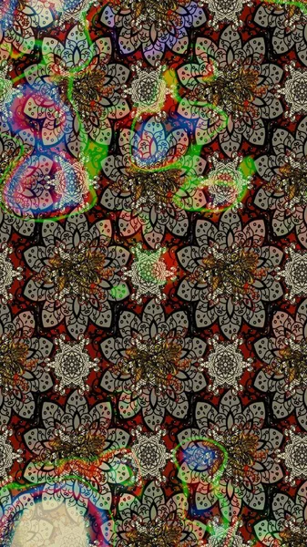 Küçük çiçekte hoş bir çiçek deseni var. Çiçeksel elementlerle süslenmiş zarif raster dokusu. Parlak çiçekli gri renkler üzerine soyut çizim deseni.