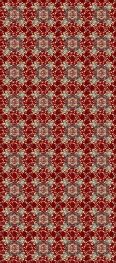 Klasik raster sarısı, kusursuz desen. Çiçek süsü kumaş deseni, cam, çiçek desenli metal kırmızı, kahverengi ve bej renklerinde altın elementler..