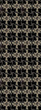 Şekil verilmiş çiçeklerle eskiz deseni. Süslü zentangle çizim dokusu, soyut çiçeklerle süslenmiş. Çiçek deseni duvar kağıdı, şablon dolguları ve web sayfası arkaplanı için kullanılabilir.