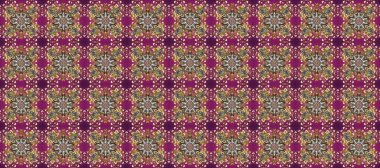 Mor, kahverengi ve bej renklerde altın element. Lüks, kraliyet ve Viktorya dönemi konsepti. Süslü raster dekorasyonu. Mor, kahverengi ve bej üzerine altın rengi klasik barok çiçeksiz desenler..