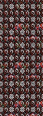 Etnik Mandala süsleme. Hint çiçek desenli madalyon desen. Kullanılabilir Tekstil, tebrik kartı, boyama kitabı, telefon durumda yazdırma için. Raster kına dövme stil.