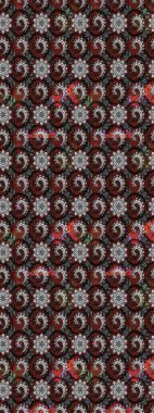 Etnik Mandala süsleme. Hint çiçek desenli madalyon desen. Kullanılabilir Tekstil, tebrik kartı, boyama kitabı, telefon durumda yazdırma için. Raster kına dövme stil.