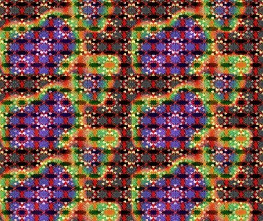 Suluboya tarzında siyah ve kırmızı renkte çiçekler. Raster illüstrasyonunda çiçek deseni çizimi.