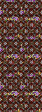 Karalama çiçekleri çizim kalıbı. Raster deseni. Gri ve kahverengi el çizimi desen. Sanat ilham verici ve kahverengi stil çiçekler ve arka plan bırakır.